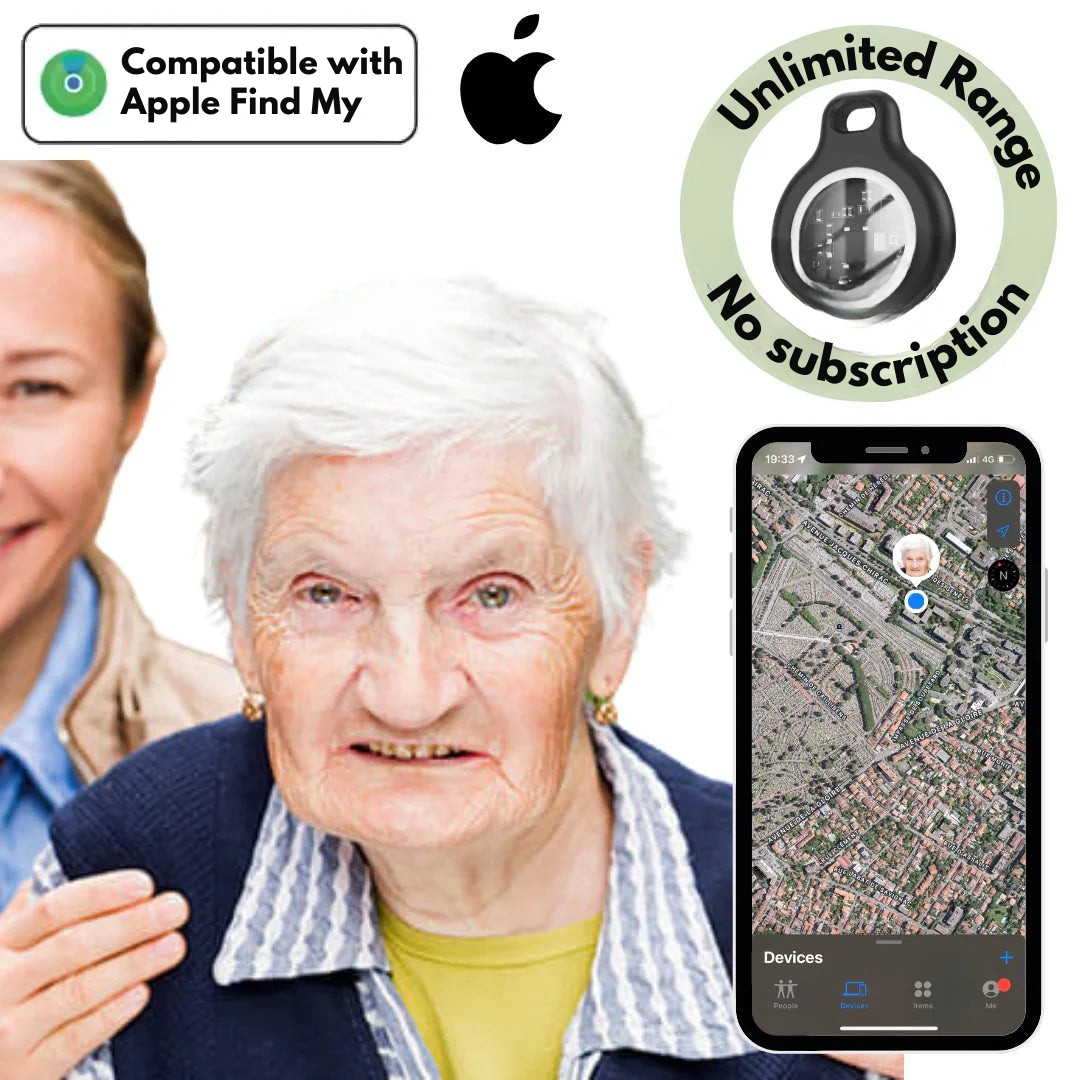 Senioren GPS volgapparaat met realtime locatie en lange batterijduur