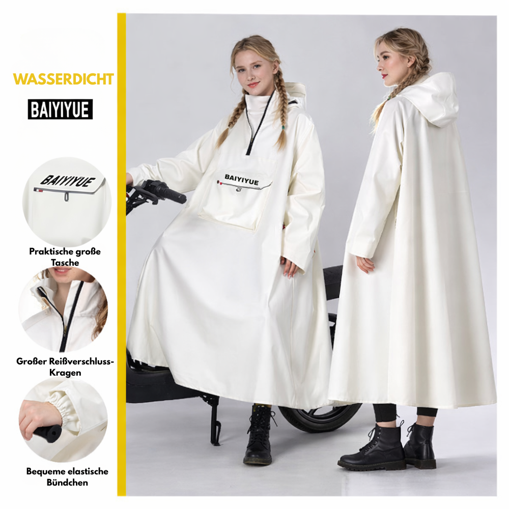 Waterdichte Lange Regenjas | 50% KORTING