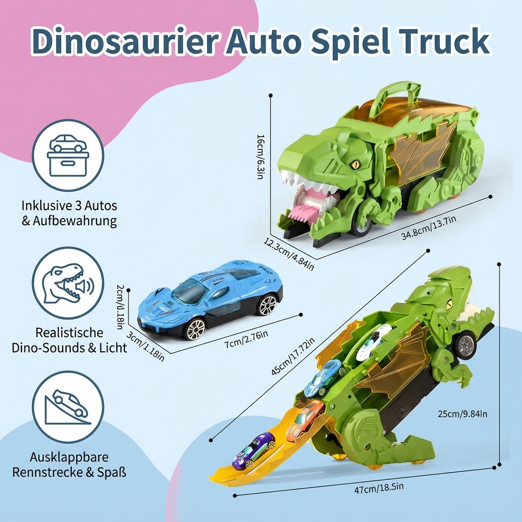 Dino Auto Speel Truck