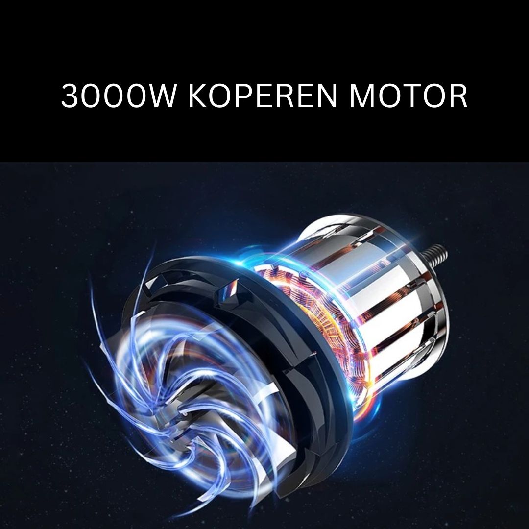 PowerWash | Elektrische hogedrukreiniger met accu en 3 mondstukken