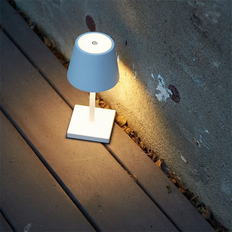 Draadloze Oplaadbare USB Tafellamp Modern Design