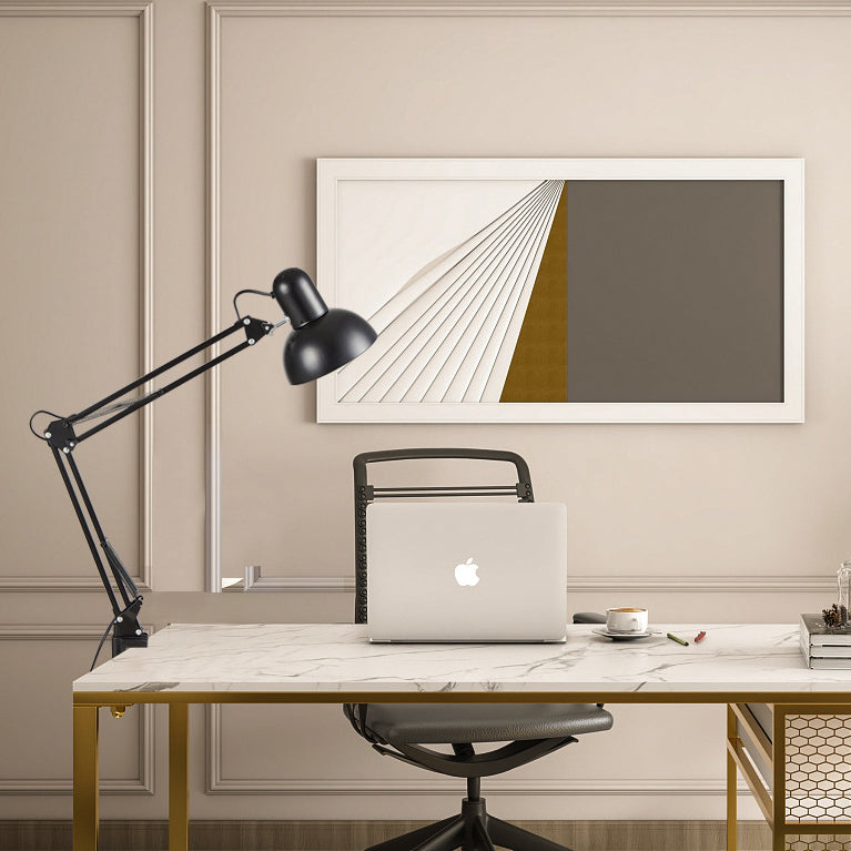 Moderne Minimalistische Verstelbare Metaal LED Tafellamp | 1-Licht Clip-On
