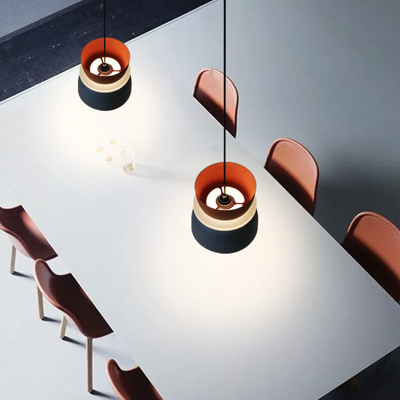 Nordic Colorful Macaron 1 Light LED Pendant Lamp