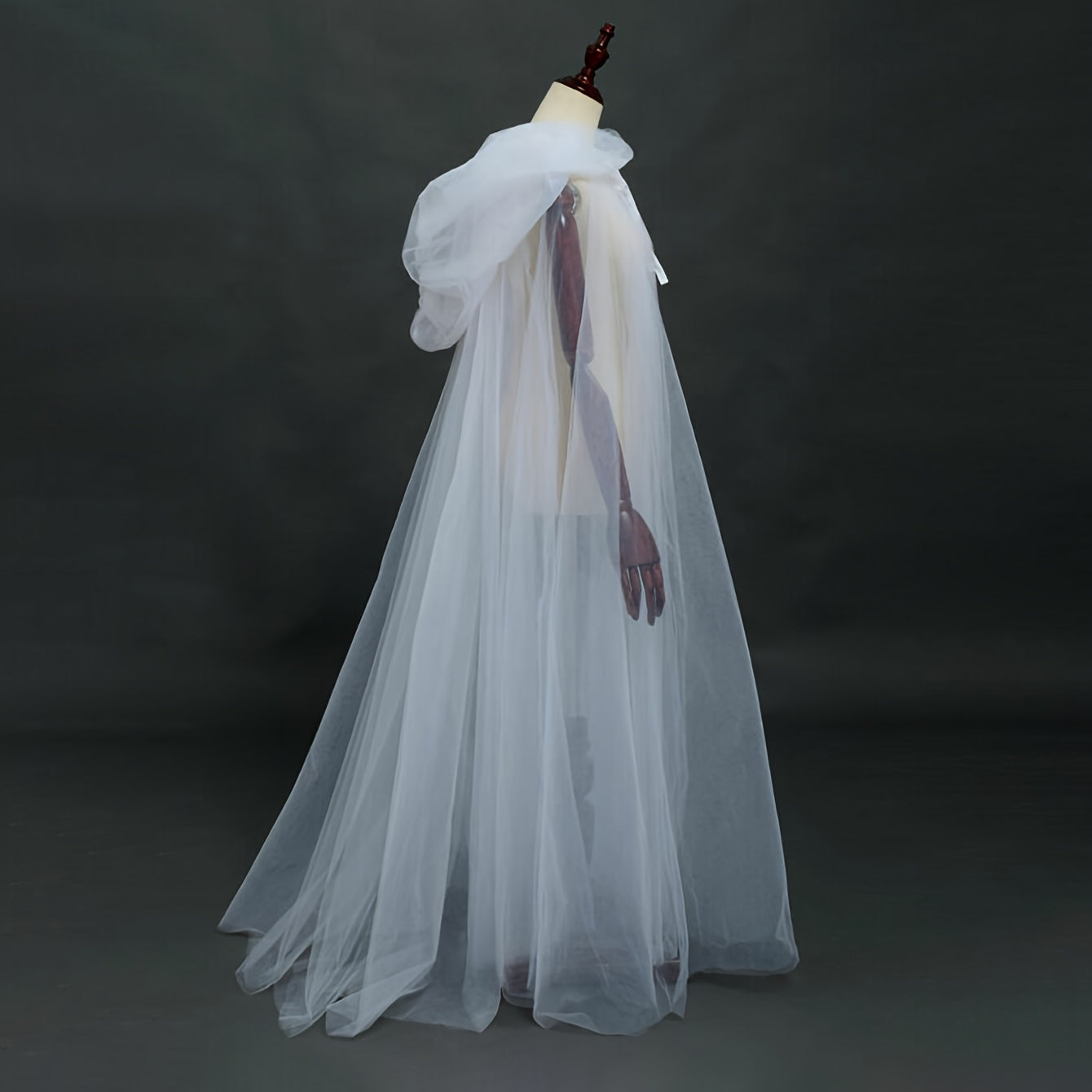 Vrouwen Gothic Hooded Halloween Kostuum Jurk | Corset Maxi