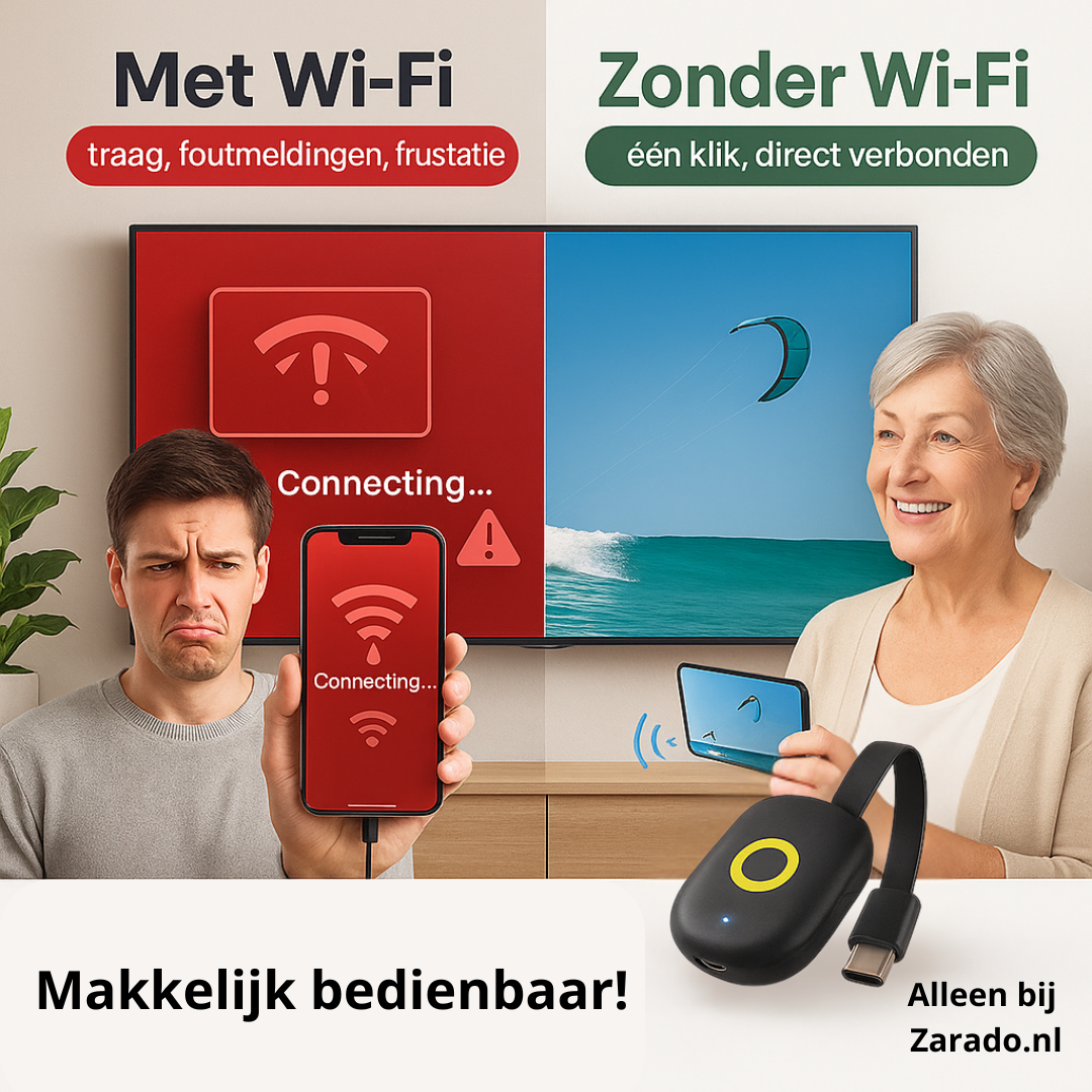 Fastlink | Stream Alles Direct Op Groot Scherm Zonder Wifi of Wachtwoorden