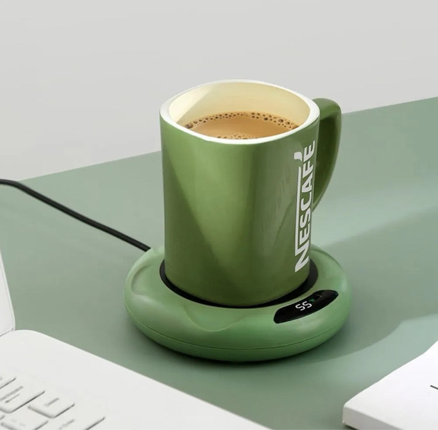 LuxuraHeat Elektrische Tassenverwarmer | Geniet van warme dranken, altijd en overal