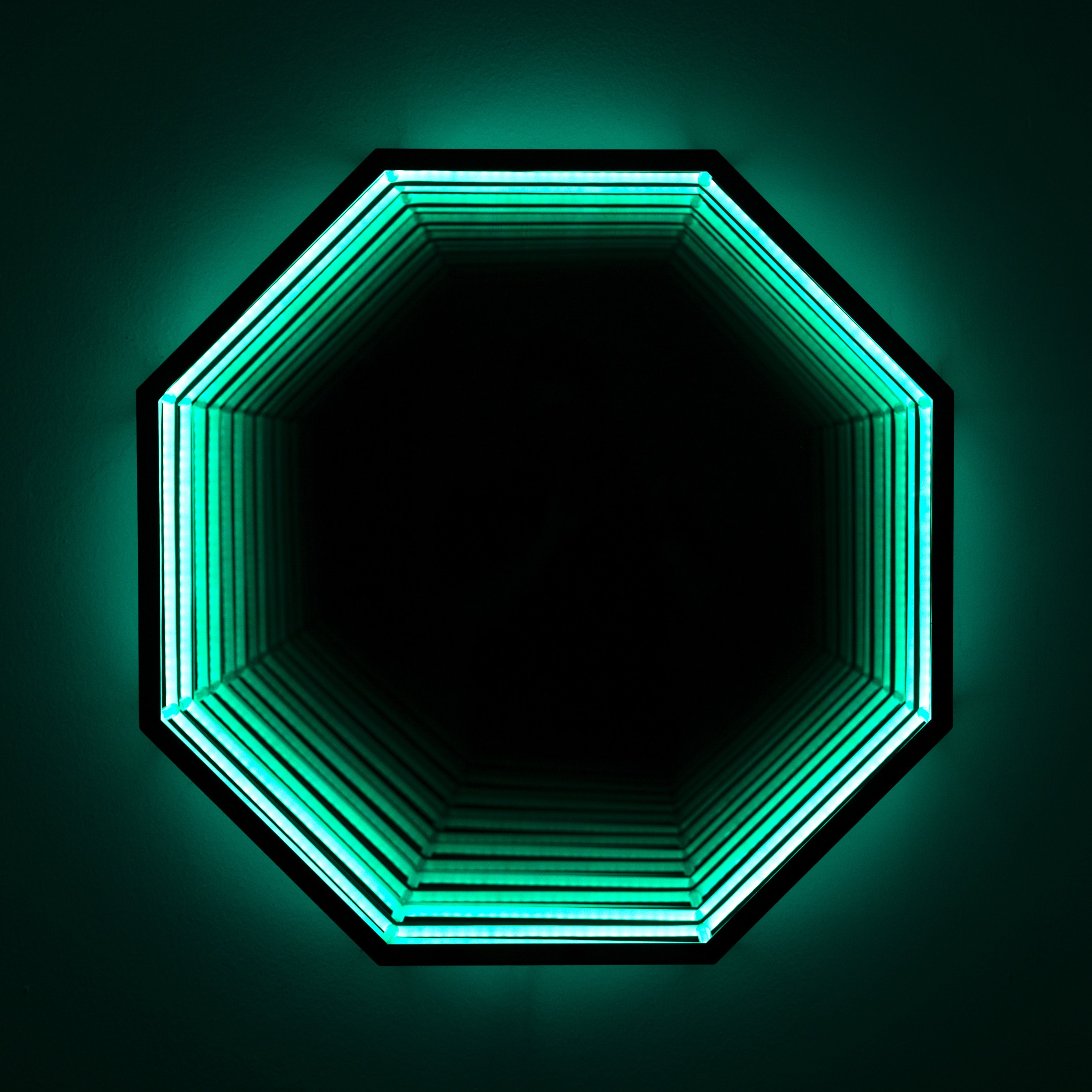 3D Octagon Spiegel Licht