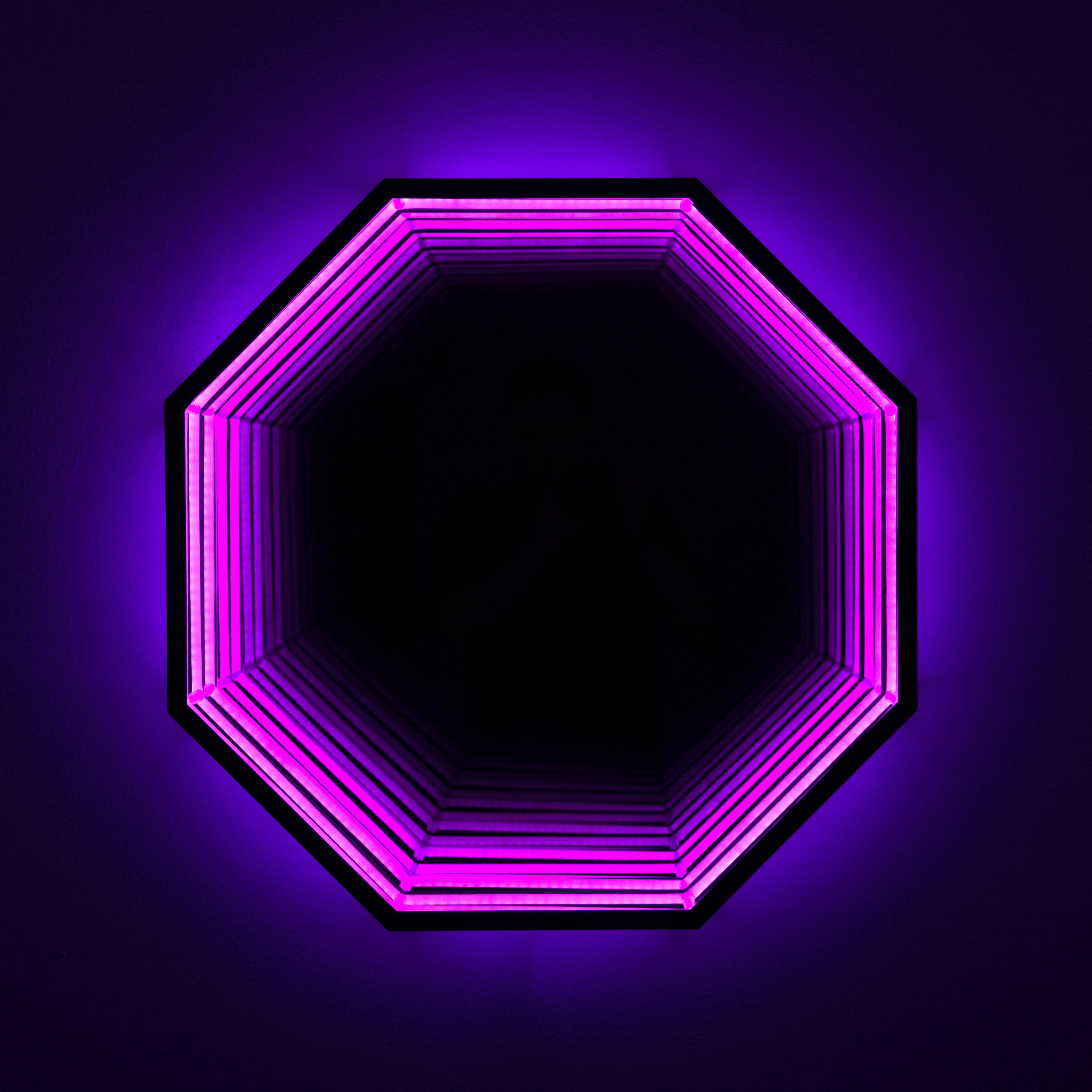 3D Octagon Spiegel Licht