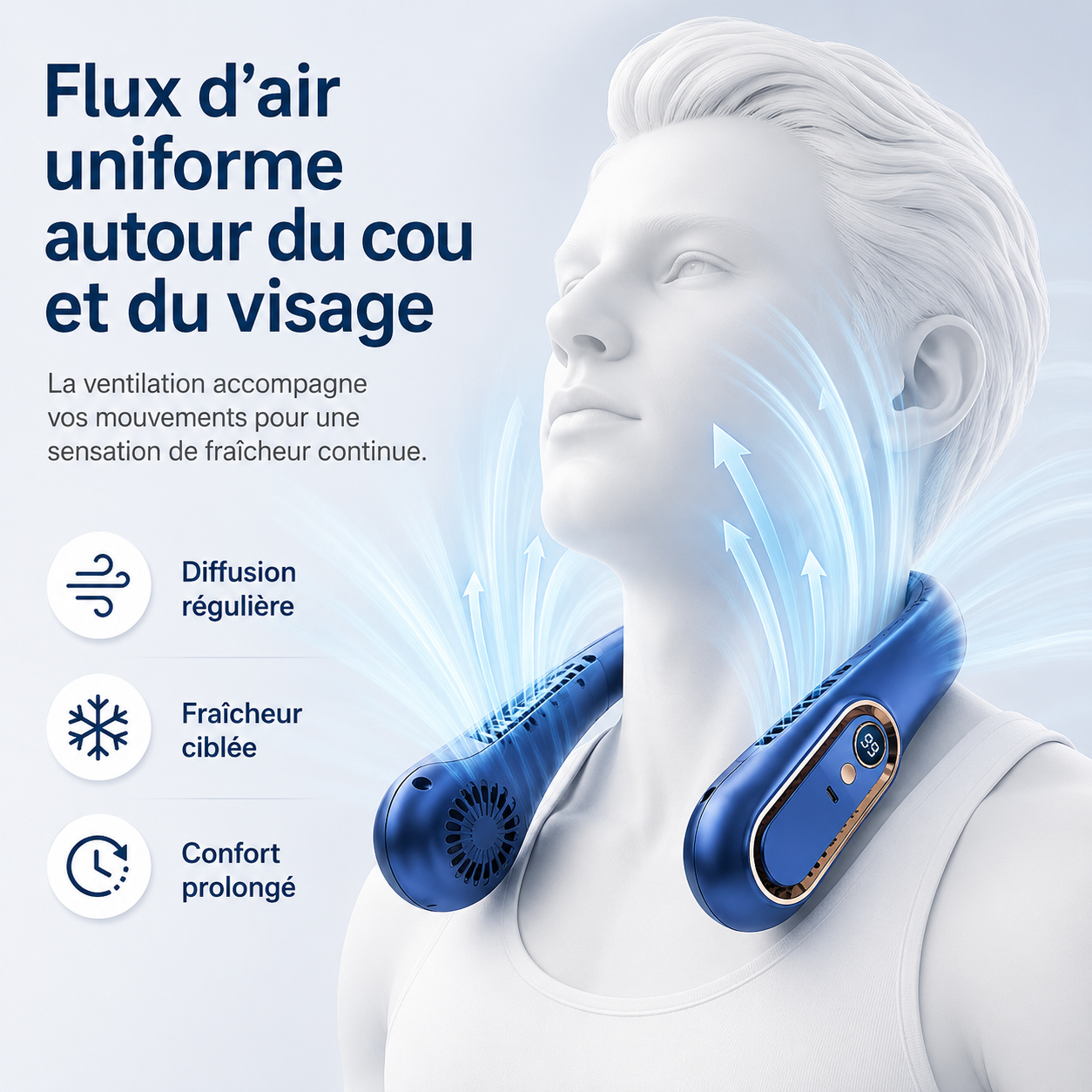 Halsventilator - stil & draagbaar