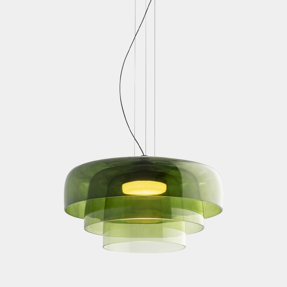 Noordse Glazen Hanglamp