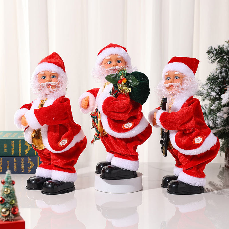 SantaDance | Dansende Kerstman Feestdecoratie Feestelijke Woondecoratie Gratis Verzending
