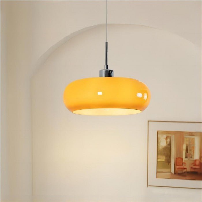Hanglamp Glas Bauhaus Stijl - Noordisch Retro