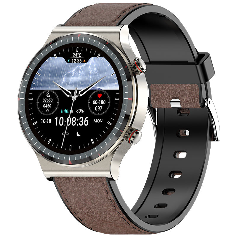 Medische EKG-Smartwatch | CFDA-gecertificeerd | 512Hz Hoogprecisie Biosensor | SpO2- & Hartslagmonitoring | AI-gebaseerde Ademhalingsanalyse | IP67 Waterdicht