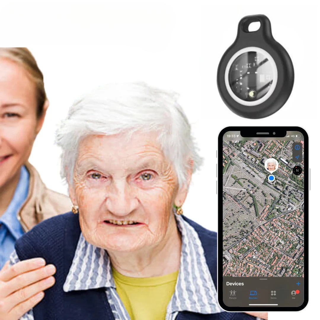 Senioren GPS volgapparaat met realtime locatie en lange batterijduur