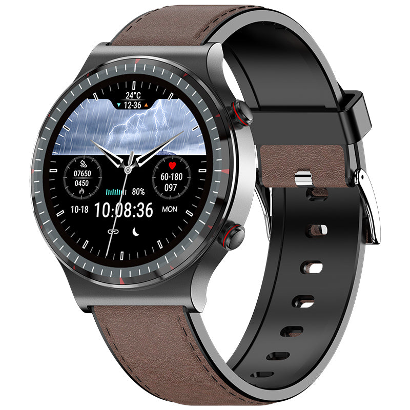 Medische EKG-Smartwatch | CFDA-gecertificeerd | 512Hz Hoogprecisie Biosensor | SpO2- & Hartslagmonitoring | AI-gebaseerde Ademhalingsanalyse | IP67 Waterdicht