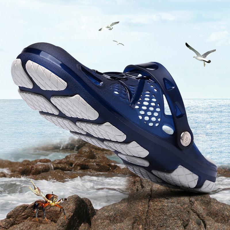 Heren Strandsandalen Ademend Mesh Strandpantoffel