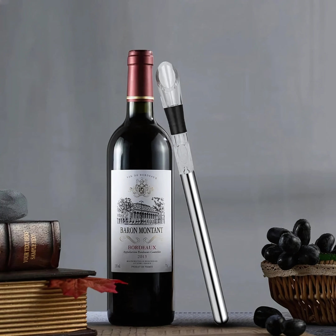 VinoElegance Luxe Wijnkoelstick | Perfecte temperatuur en elegant schenken