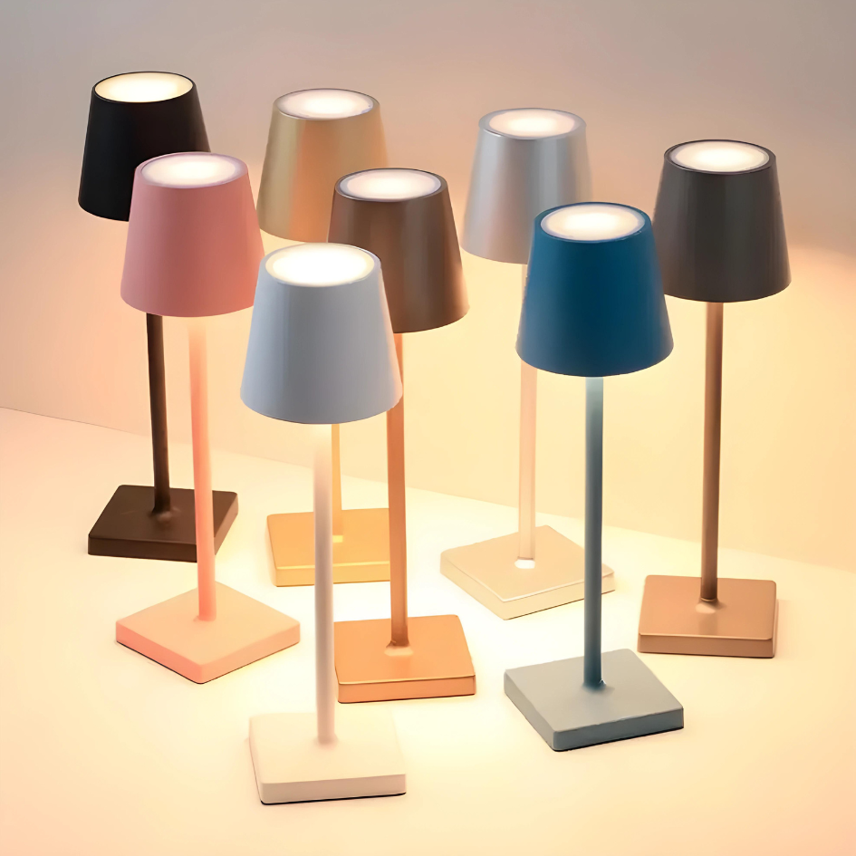Nordia Light Draadloze Oplaadbare Multifunctionele Tafellamp