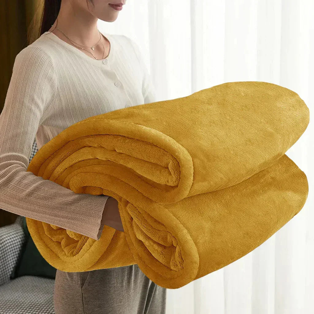 Extra Zachte Fleece Deken – Warme Comfortdeken voor Elk Seizoen