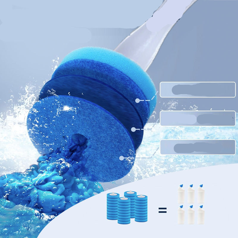 LuxuraClean Elektrische Toilettenborstelset | Efficiënte reiniging voor een sprankelend toilet