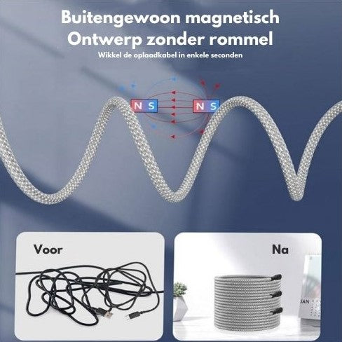 TangleFree magnetische kabel | Zeg vaarwel tegen snoer chaos