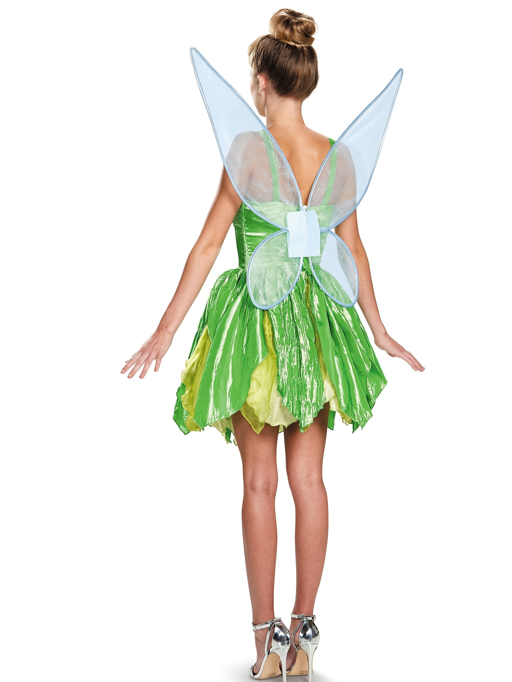 Vrouwen Feeënvleugel Halloween Kostuum Jurk | Mini Mouwloos