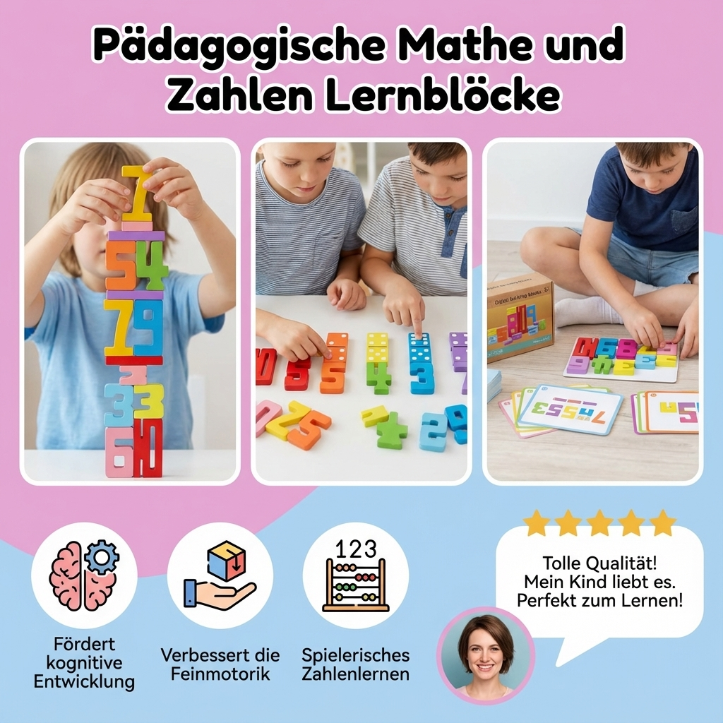 Pedagogische Wiskunde en Cijfers Leerblokken
