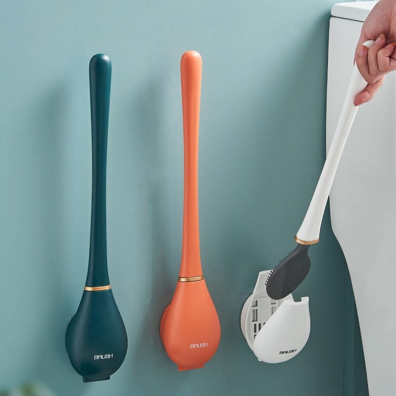 Flexibele Siliconen Toilettenborstel Modern Design