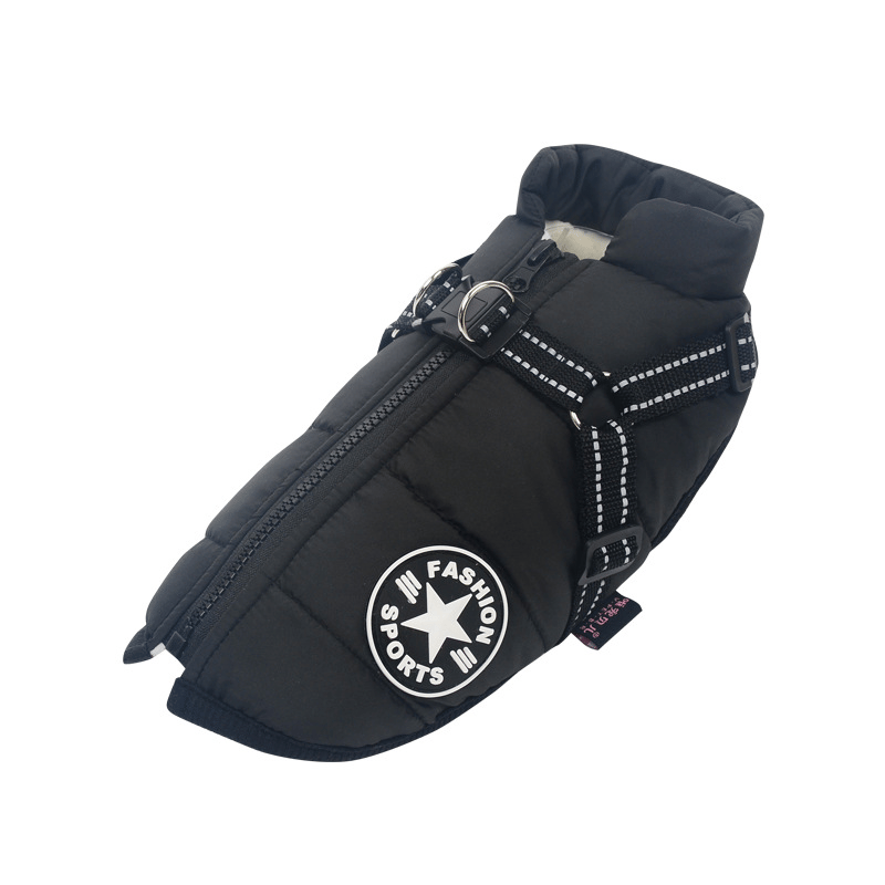 PupGuard - Winter-Hondjas met Harnas