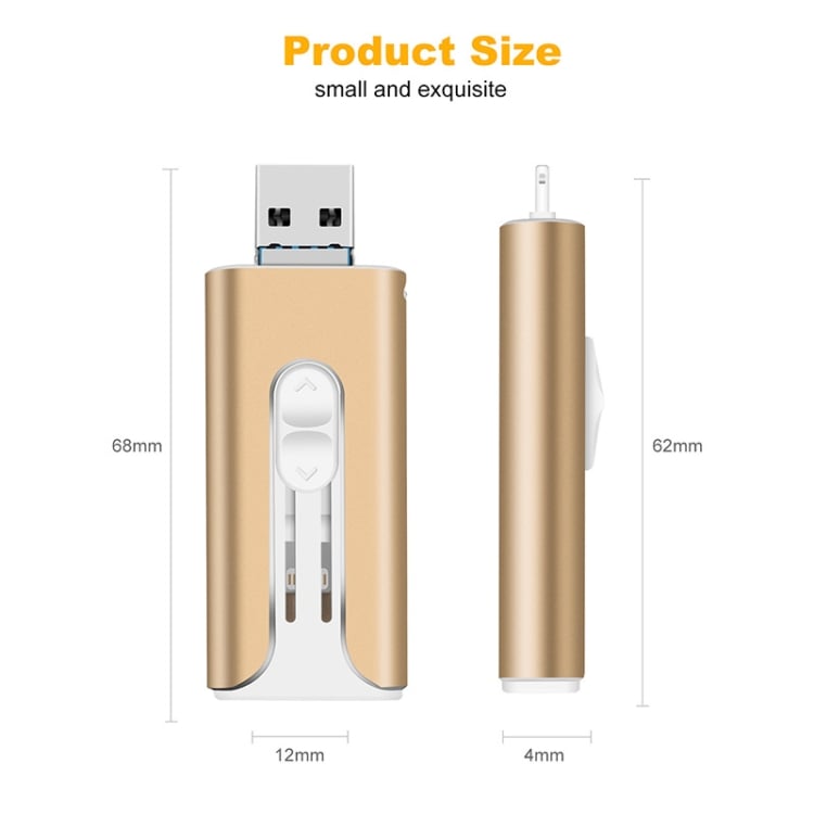 FileNest 4-in-1 USB Externe Geheugenopslag