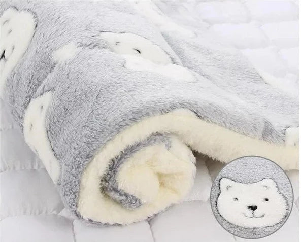 Ultra Zachte Kattendeken – Gezellige Flanellen Deken met Katten, Hypoallergeen en Machinewasbaar, Perfect voor Alle Katten