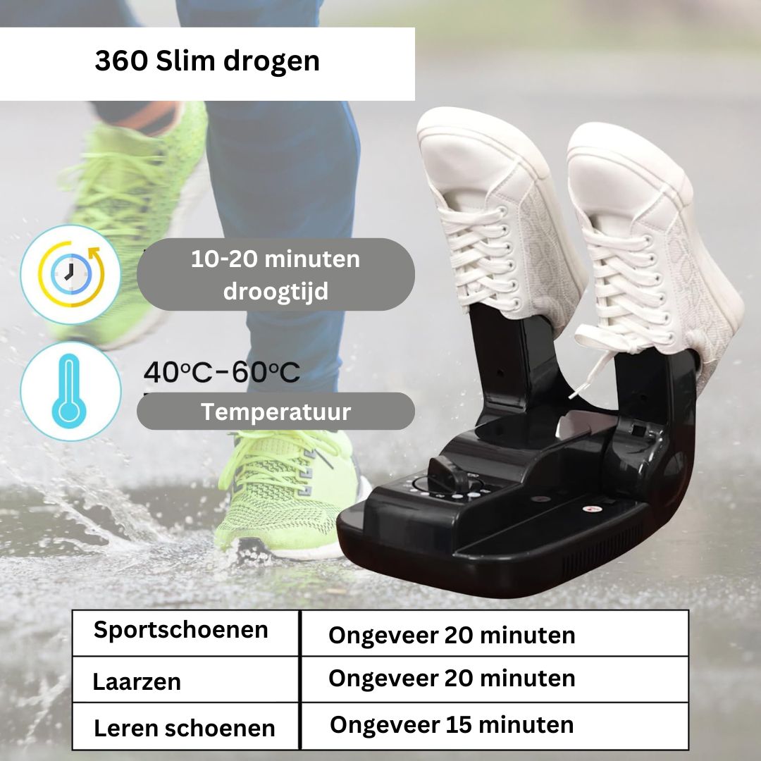 QuickDry | Multifunctionele Schoenverwarming