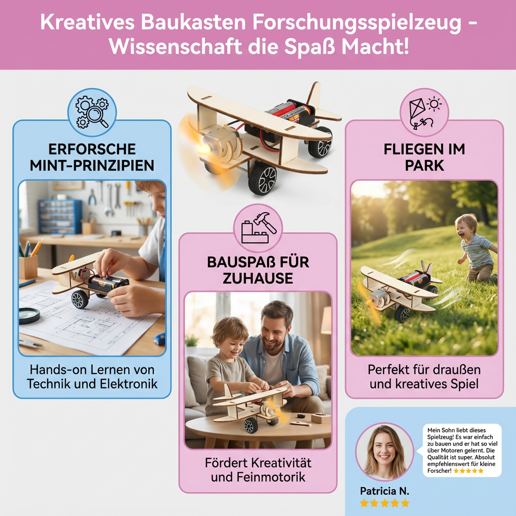 Creatieve Bouwdoos Onderzoeksspeelgoed - Wetenschap die Plezier Brengt!