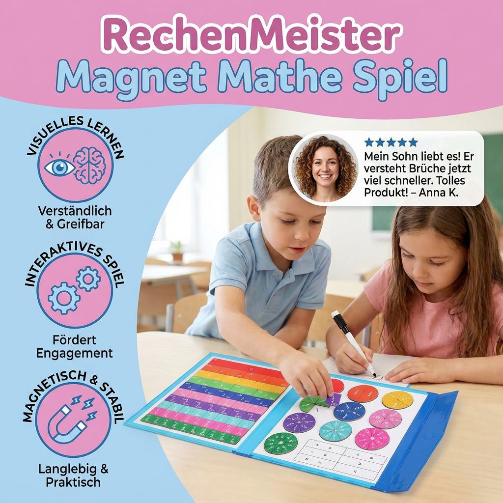RekenMeester Magnet Wiskunde Spel