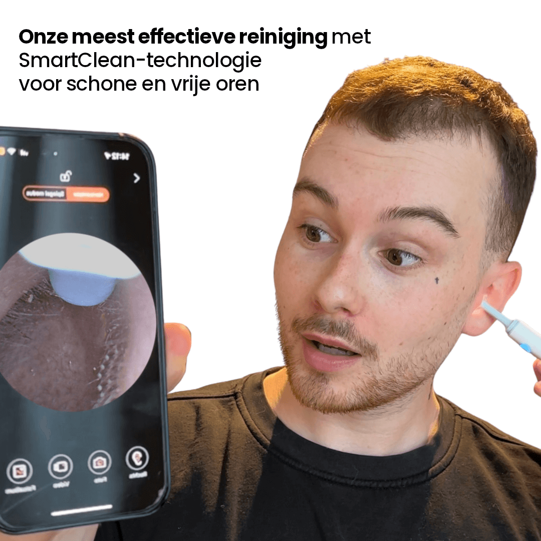 LuxeEar Pro | Slimme oorreiniger met HD-camera voor optimale hygiëne