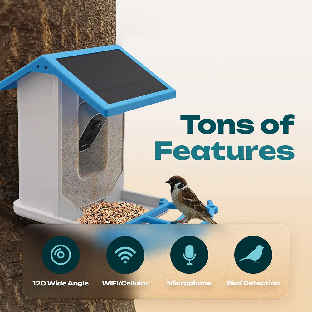 BirdView Smart Feeder | Contact met de natuur als nooit tevoren