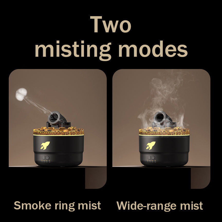 Aroma-diffuser en luchtbevochtiger met nachtlicht - LavaGlow