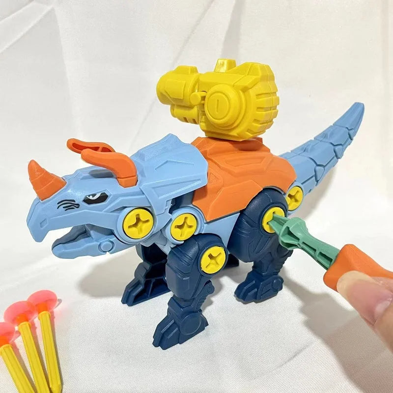 Dinosaurusschroeven Speelset met Zuignapkanon