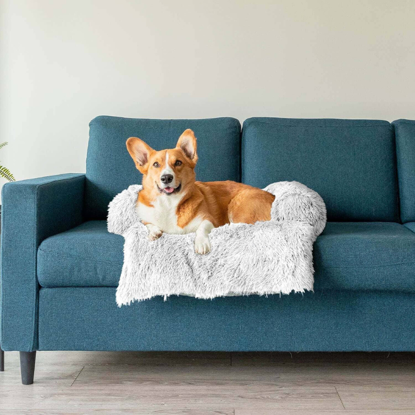 Waterafstotende Hondenbed Bescherming met Zachte Vegan Bont – Antislip, Comfortabel, Geschikt voor Alle Hondenformaten