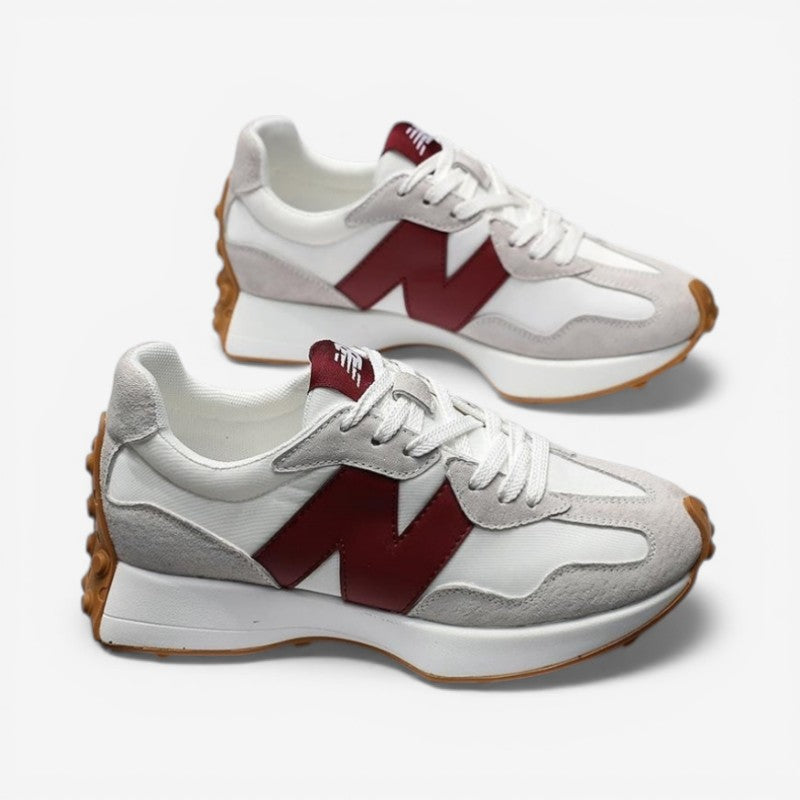 Denis – Sneakers met veters, spitse neus en antislipzool