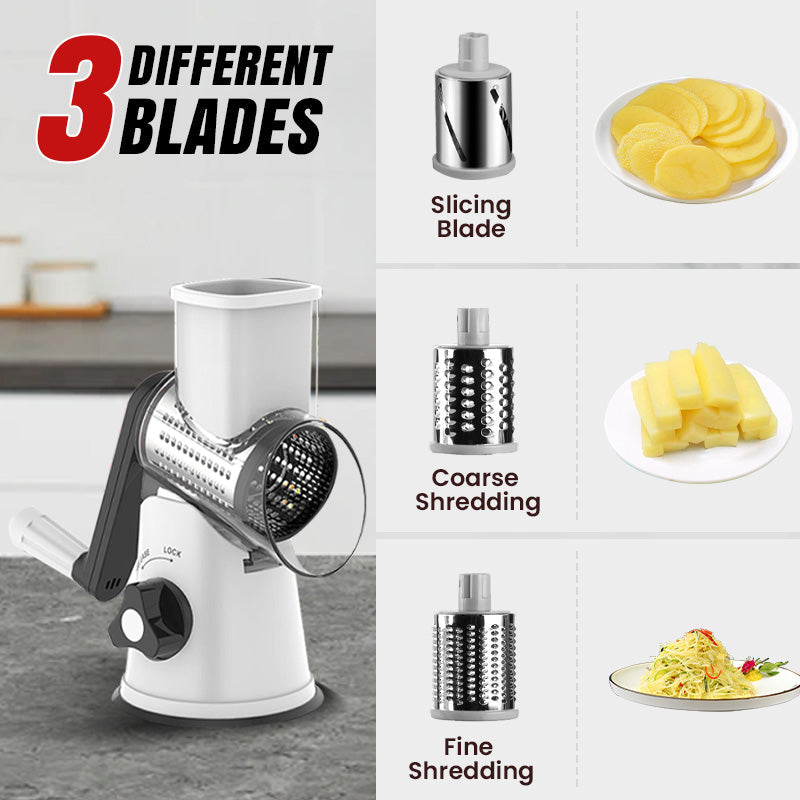 CulinaryElegance Gourmet Groentecutter & Snijder | Veelzijdig keukengereedschap voor moeiteloos snijden en hakken met precisie en stijl