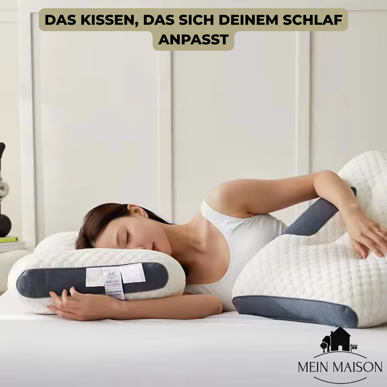 Orthopedisch Nekkussen OrthoRest | Ergonomische Contour | Geheugen-schuim | Ademend