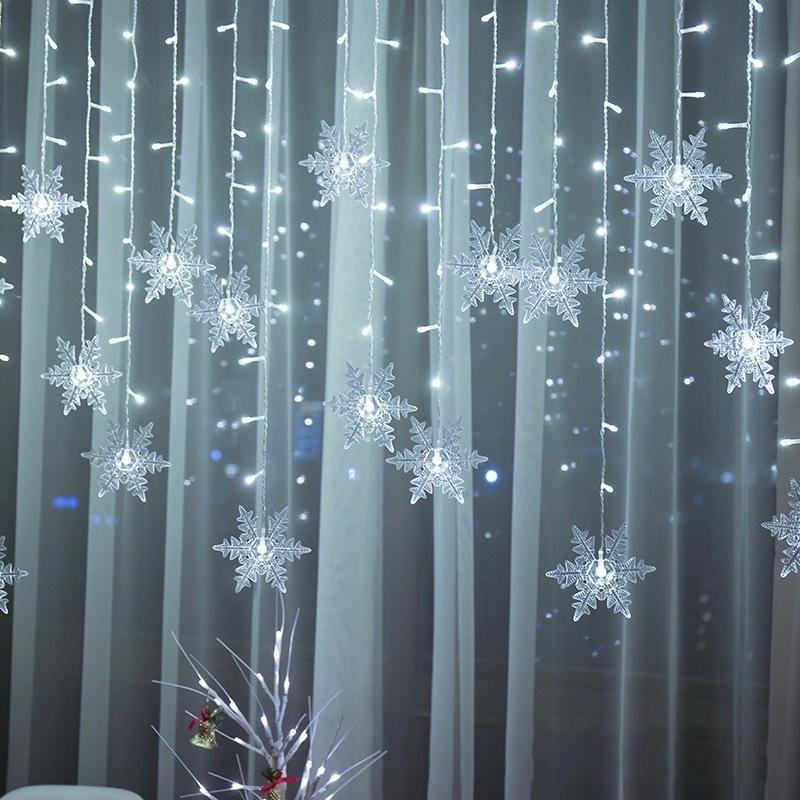LED Kerst Gordijnverlichting – Decoratieve en Herbruikbare Feestverlichting