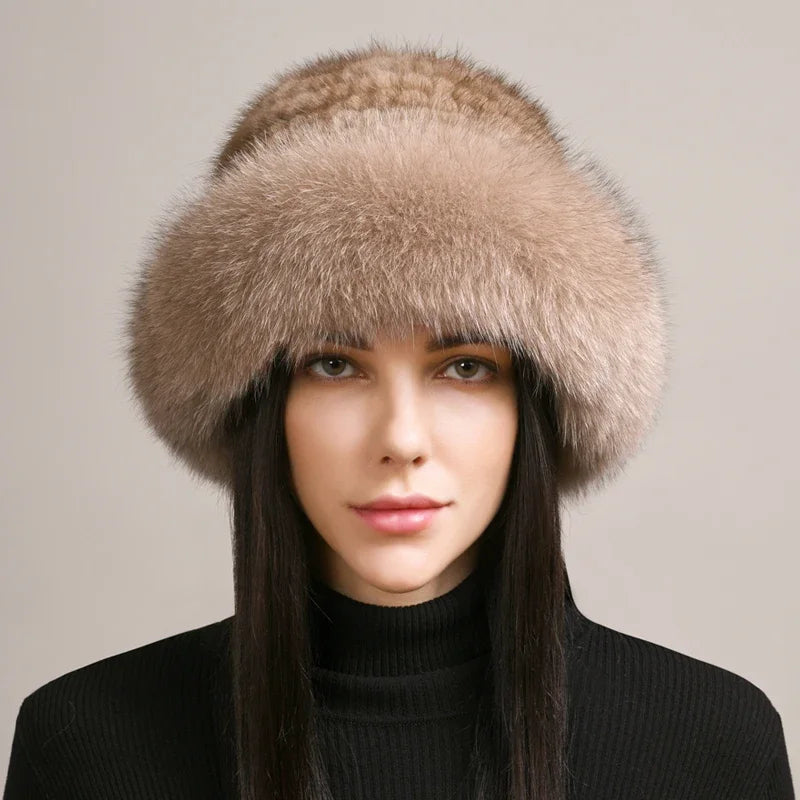 Novaine Mink Berenhoed Voor Klassieke Winterwarmte En Stijl