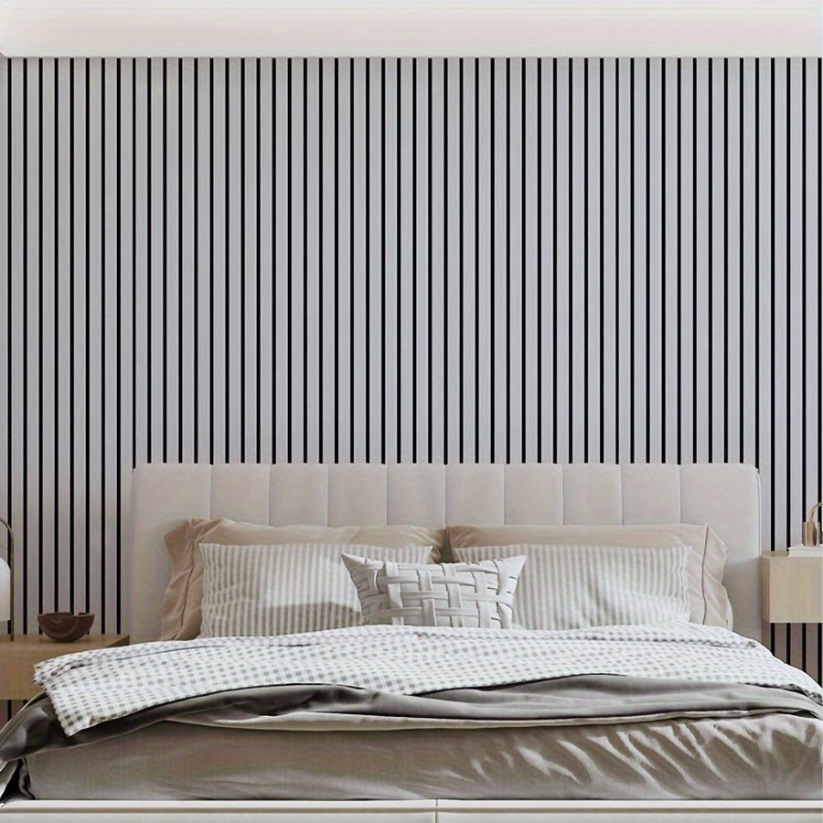 HoutLook Wandpanelen – Zelfklevende 3D PVC Wandbekleding voor een snelle woonervaring