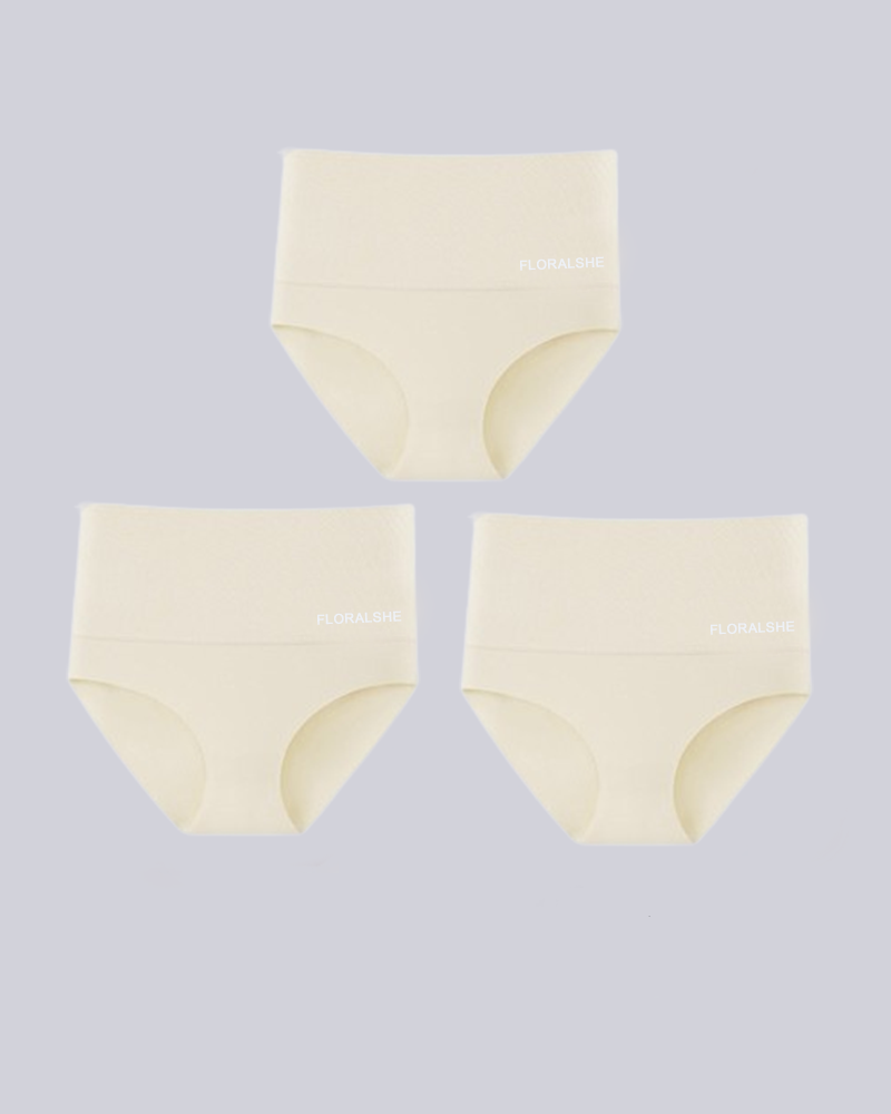 LuxeSilhouette 5-Pack Hoge Taille Slipjes | Perfecte buikcontrole voor een slanker figuur