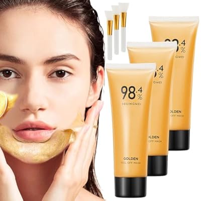 GoudenAura Luxe Peel-Off Masker | Verfijnt de huid en zorgt voor een stralende gloed