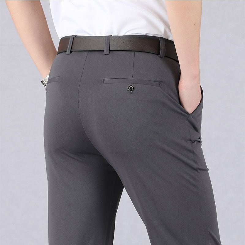 50% Korting - MasonPro - High Stretch Heren Klassieke Broek - Beperkte Aanbieding