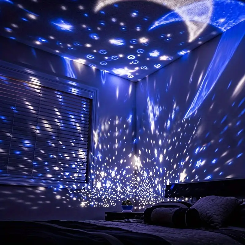 Sterrenprojector Nachtlamp | Rustgevende hemelprojectie met muziek