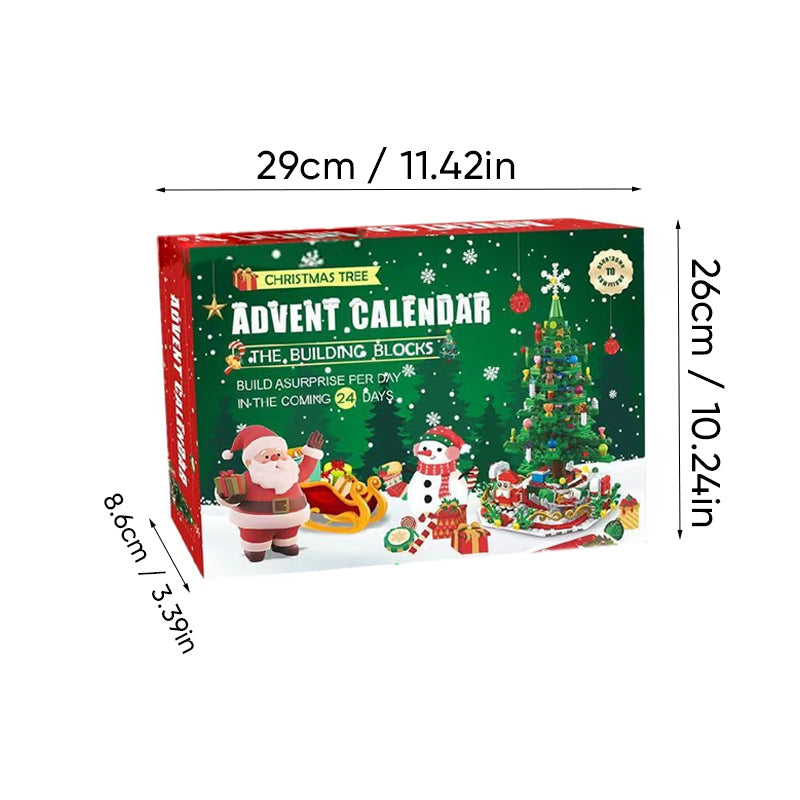 Kerstboom Adventskalender 2026 – DIY Bouwpakket voor Kerstdecoratie